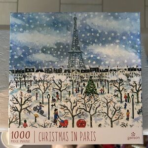 1000 piece jigsaw puzzle Christmas in Paris